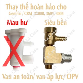 Van áp suất/ OPV/ Điều áp cho máy pha cà phê Gemilai 3200B, 3605, 3005 3601..., Breville, Delonghi