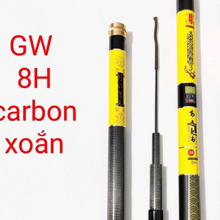 cần câu tay GW 8h carbon xoắn siêu khỏe