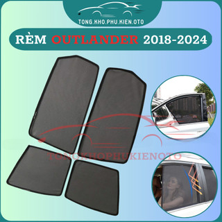 Bộ rèm che nắng xe Mitsubishi Outlander 2018-2023,2024 - Bộ 4 tấm 4 cửa chắn nắng vừa khít form xe, nam châm hút mạnh