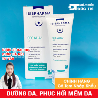 Kem dưỡng ẩm ISIS PHARMA SECALIA DS Cho da khô, da chàm, nhạy cảm, kích ứng mẩn đỏ