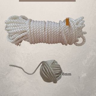 Dây dù chịu lực, dây thừng ,10m dây dù bền bỉ loại sợi 3mm ,5mm,6mm,7mm,8mm,10mm