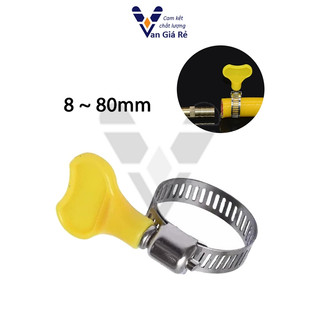 Cổ dê tay vặn cánh bướm 10mm ~ 80mm