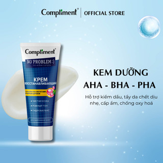   LIVESTREAM  Kem dưỡng ẩm cho da dầu Compliment AHA - BHA - PHA 50ml 