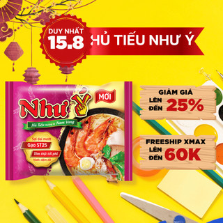 Thùng 30 Gói Hủ Tiếu Nam Vang Như Ý 60g/gói