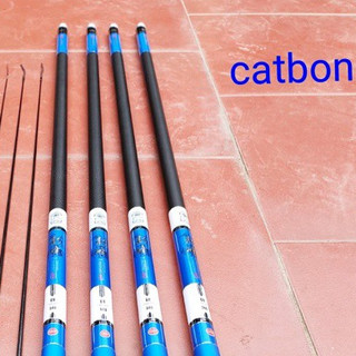Cần câu tay gw 6H tặng ngọn phụ tải cá lớn