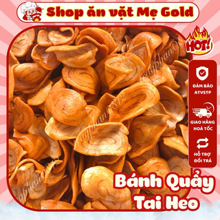 Bánh tai heo tuổi thơ, snack quẩy tai heo các vị