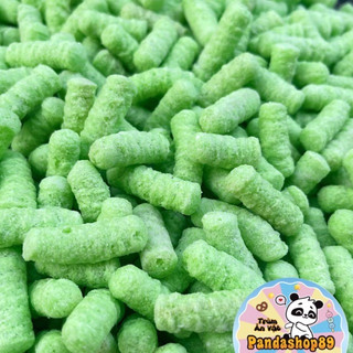 Bim bim đậu xanh nước dừa tuổi thơ, bỏng tằm xanh (300g)
