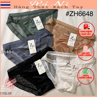 Combo 10 Set 10 cái quần chip ZH phối ren sexy quyến rũ thoáng mát Thái Lan