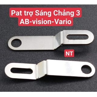 Pát gắn trợ sáng chảng 3 xe ab vario sh chất liệu inox 304