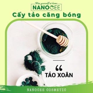 Tảo Xoắn Đắp Mặt & Phi Kim Cấy Tảo Căng Bóng, Mướt Da, Trắng Sáng