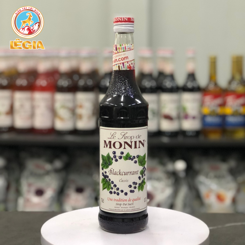 SYRUP MONIN NHO ĐEN 700ML - BLACK CURRANT MONIN SYRUP