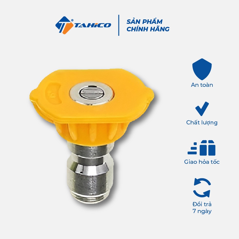 Béc Phun Rửa Xe Cao Áp 15 Độ - Phụ Kiện Máy Rửa Xe | Tahico