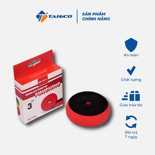 Phớt mút đánh bóng xóa xước xe ô tô 5 inch đỏ - dùng cho máy đánh bóng |tahico