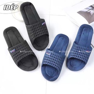 (𝐂𝐎𝐌𝐁𝐎 𝟐 ĐÔ𝐈) Dép nhựa lưới quai ngang 3 sao nam nữ êm chân chống trơn trượt iDEP 𝐃𝐋𝟎𝟑𝟔 Dép nhựa đi trong nhà