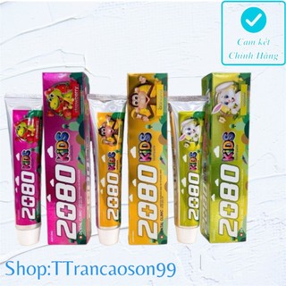 Kem đánh răng trẻ em ngừa sâu răng 2080 Kids Hàn Quốc 80g