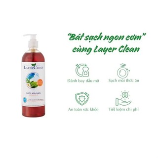 Nước rửa chén Layer Clean 800ml