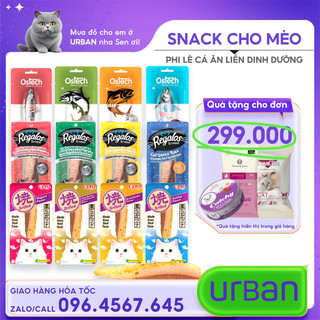 Ciao/Regalos - Cá Ngừ Nướng Siêu Ngon, Thức Ăn Vỗ Béo Cho Mèo Cưng
