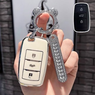 Ốp Chìa Khóa Xe Vinfast VF5 Xe Điện.Bọc khóa xe ô tô TPU Bảo Vệ ỐP Khóa Xe