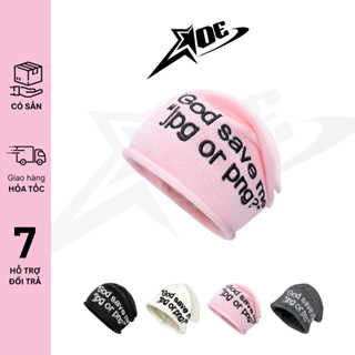 AOE STUDIO - Mũ len beanie nữ nam Y2K mũ dệt kim JPG or PNG nón giúp giữ ấm màu đông phong cách cá tính đi chơi Đà Lạt