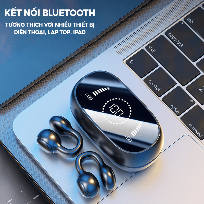 Tai nghe không dây bluetooth dẫn truyền xương m47 thiết kế thể thao âm thanh lớn độ bền cao | BigBuy360 - bigbuy360.vn
