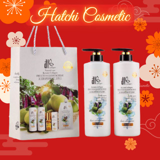 Bộ dầu gội xả bưởi bồ kết 850ml*2