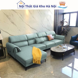 Sofa góc l adora g16 - sofa da cao cấp chống trầy 3m2x1m8