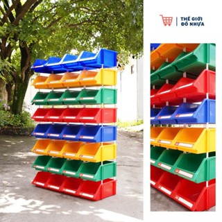 Khay nhựa A8 đựng đồ đa năng, linh kiện, nuôi cá, ốc vít kích thước: 354x210x143mm