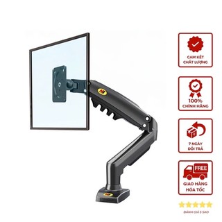 Giá treo màn hình máy tính F80 Xoay 360 độ - Hàng nhập khẩu Bảo Hành 24 Tháng
