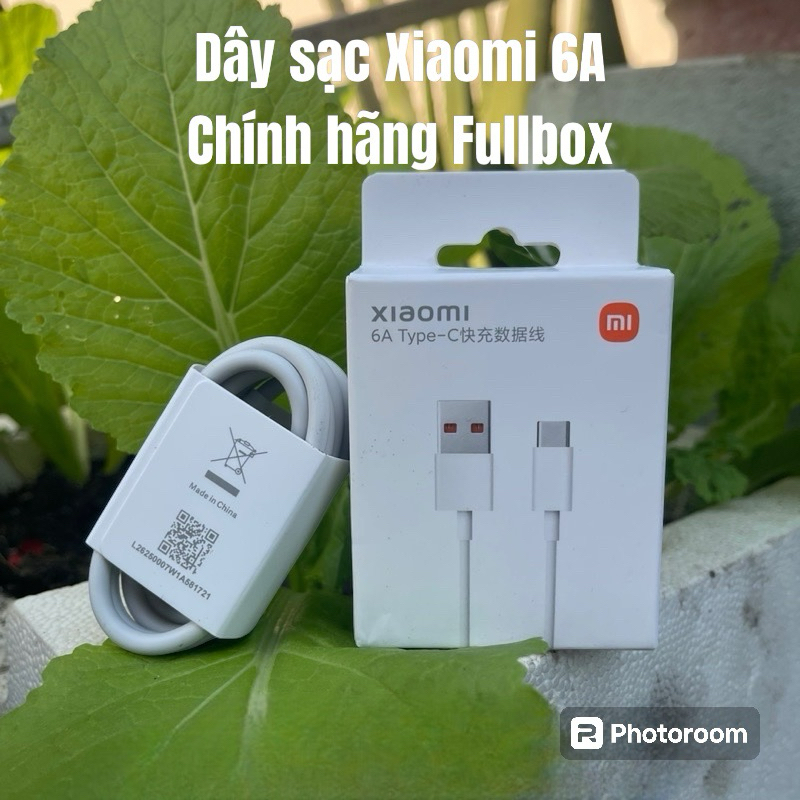 [CHÍNH HÃNG XIAOMI] Dây sạc Xiaomi 6A sạc nhanh Turbo 33w-55w-67w-90w-120w cực chất