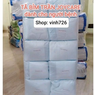 Bỉm dán trần Joycare  có vách chống chào (10 gói 100miếng)size M/L40-70kg siêu thấm hút kháng khuẩn