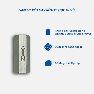 Van 1 Chiều Máy Rửa Xe Bọt Tuyết VMC