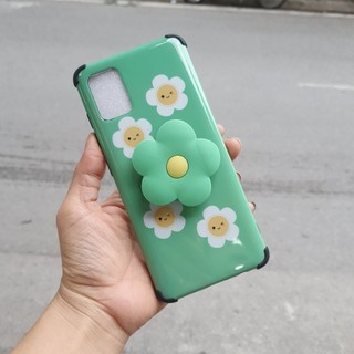 Ốp lưng Samsung A51 in hình phủ bóng chống sốc kèm giá đỡ kute
