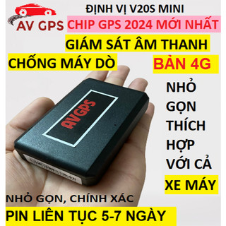 Thiết bị định vị không dây ô tô xe máy A9 MINI (V20S MINI) chip thế hệ mới, chính xác cực cao