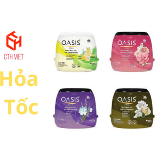 [1 Hộp] Sáp thơm phòng OASIS Natural dùng làm thơm phòng trong gia đình, công ty, văn phòng, khách sạn, nhà nghỉ,Homesta