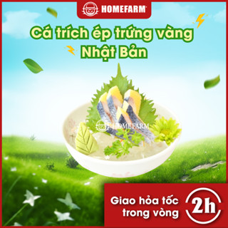 Cá trích ép trứng vàng Nhật Bản Homefarm thanh 100g