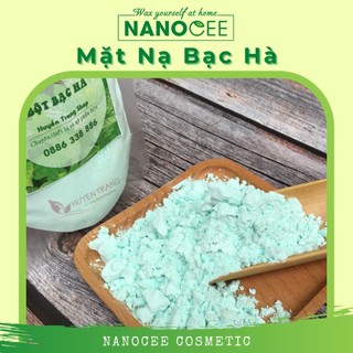 Bột Mặt Nạ Bạc Hà - Giảm Mụn, Giảm Sưng & Trắng Da
