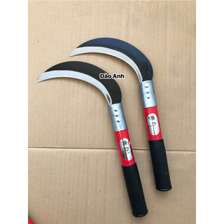 Liềm cắt cỏ cắt lúa cán chắc khoẻ -lưỡi sắc bén - hàng nhập khẩu loại 1