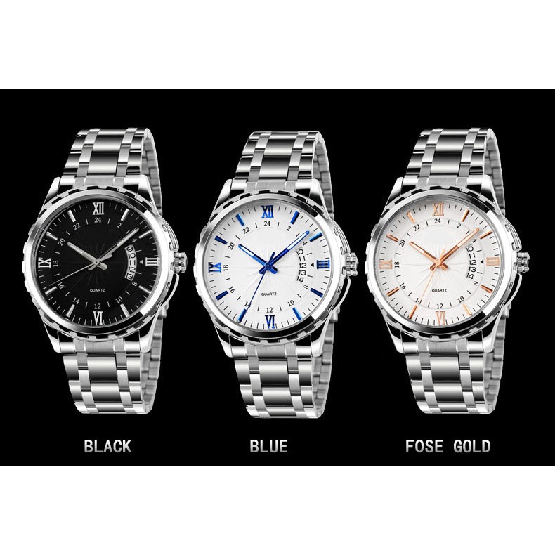 Mô tả sản phẩm Đồng hồ nam 688 dây thép không gỉ cao cấp (chọn màu) | BigBuy360 - bigbuy360.vn