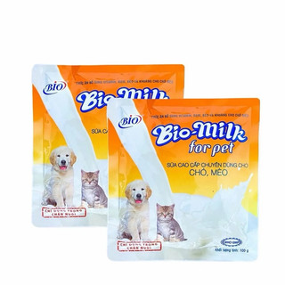 Sữa bột dinh dưỡng Bio Milk dành cho chó mèo con 100g
