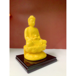 Tượng A Di Đà vàng cao 11 cm