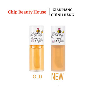 [Mẫu mới] Dầu dưỡng môi mật ong A'PIEU Honey & Milk Lip Oil 5g