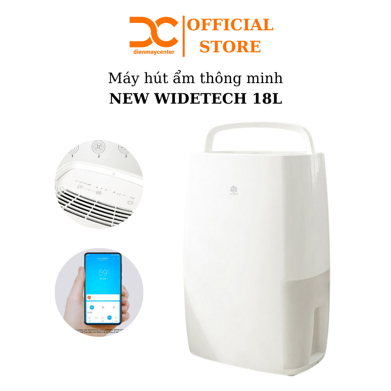 Máy hút ẩm Mijia NEW WIDETECH loại 18L