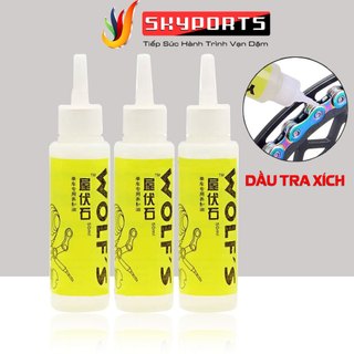 Dầu tra xích xe đạp 50ml, Dầu nhớt bôi trơn xích, líp mượt mà