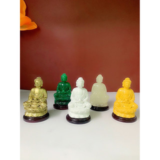 Tượng phật bà quan âm - phật thích ca cao 5 cm