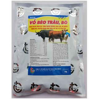 VỖ BÉO TRÂU, BÒ gói 1kg