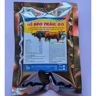 VỖ BÉO TRÂU, BÒ gói 1kg