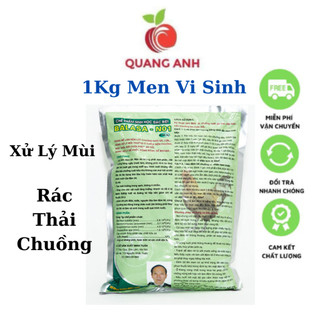 1Kg Men Chế Phẩm Sinh Học Đặc Biệt BALASA - N01 - Xử Lý Mùi Hồi Chuồng Trại Chăn Nuôi Hiệu Quả