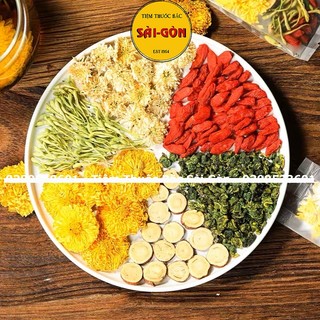 Trà Bát Bảo Giải Độc Gan Set 10 Gói ( dùng được 10 lần, thơm ngon, dễ uống)