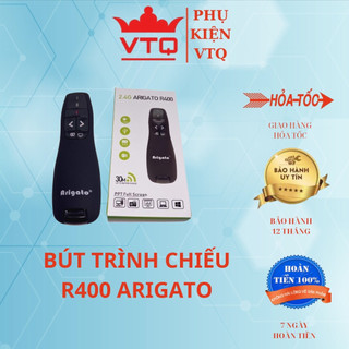 Bút trình chiếu logitech,ARIATO R400 chính hãng. bảo hành 6 tháng. giao ngẫu nhiên