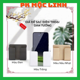 Kệ Dán Tường Để Điện Thoại, Remote - Giá Đỡ Sạc Điện Thoại Thông Minh Đa Năng Tiện Lợi
